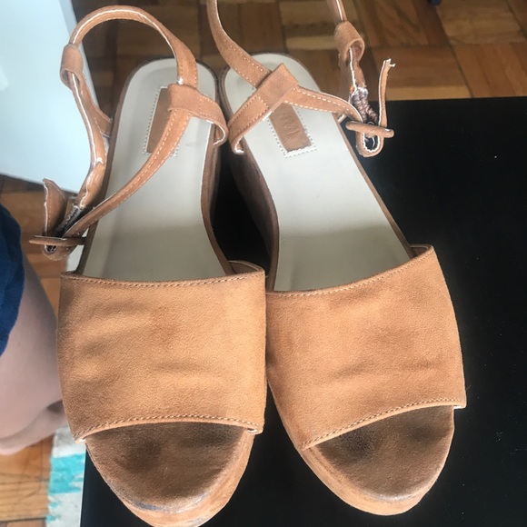 Forever 21 Flatform Wedge Sandals - Picture 2 of 6